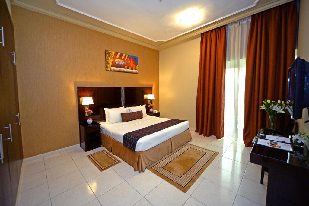Апартаменты (Роскошные апартаменты с 2 спальнями), Апарт-отель Emirates Stars Hotel Apartments Dubai