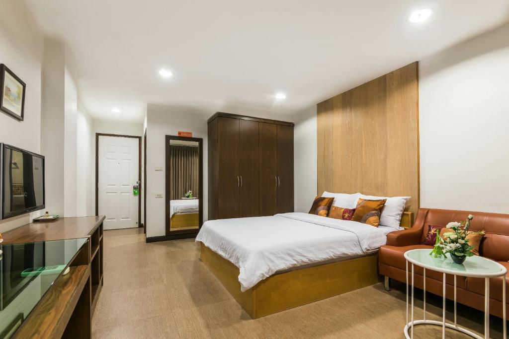 Двухместный (Двухместный номер Делюкс с 1 кроватью), BB Garden Resort