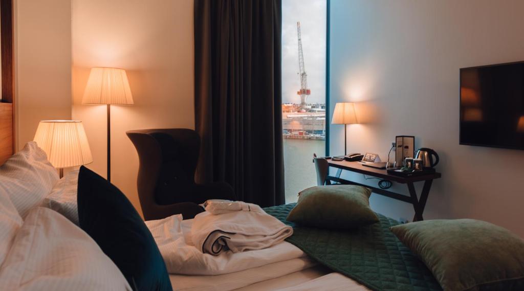 Двухместный (Улучшенный двухместный номер с 1 кроватью), Clarion Hotel Helsinki
