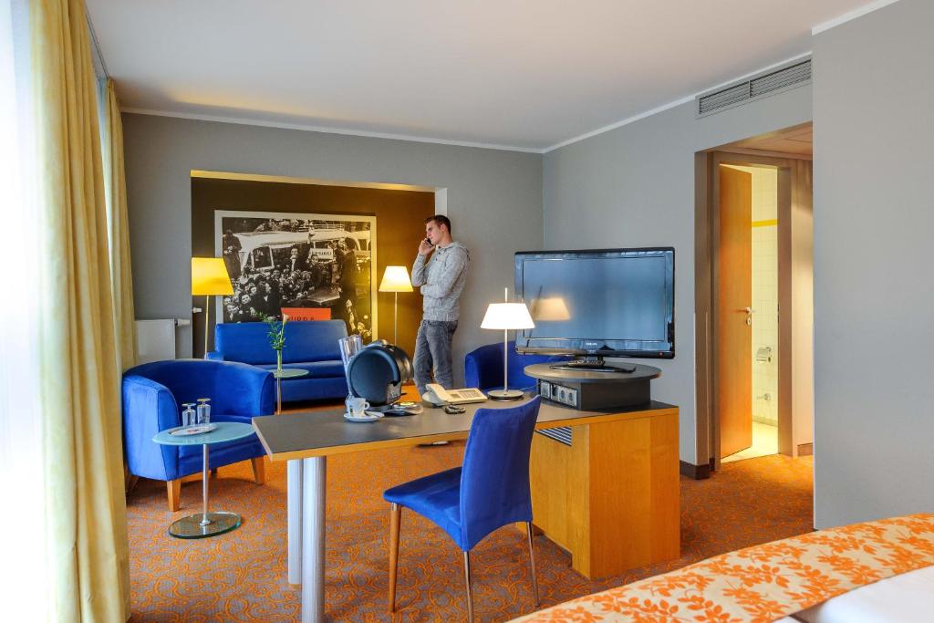 Трехместный (Привилегированный номер), Mercure Hotel & Residenz Berlin Checkpoint Charlie