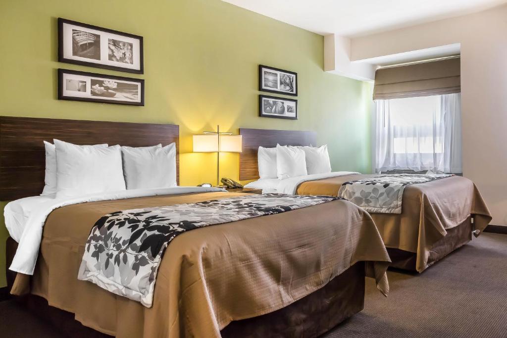 Двухместный (Номер с 2 кроватями размера «queen-size» – Для некурящих), Sleep Inn Center City
