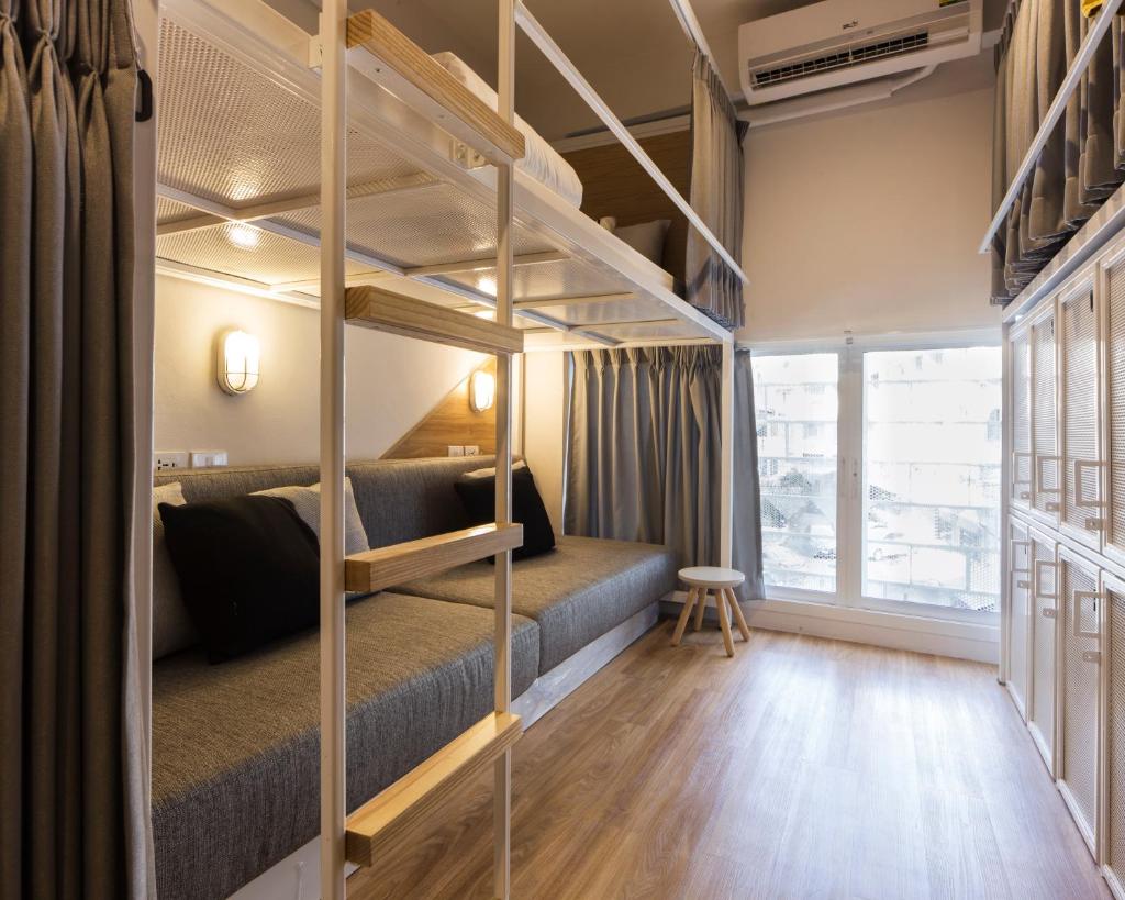 Номер (Кровать в общем номере для мужчин и женщин с 10 кроватями), Bed One Block