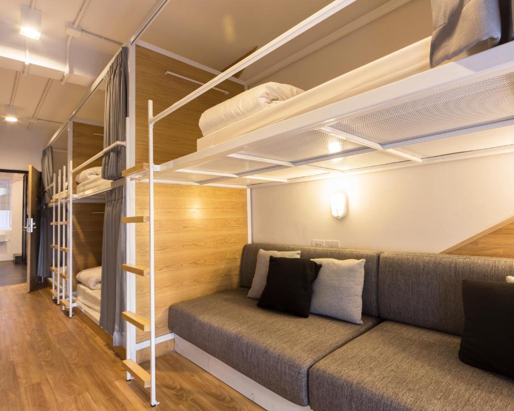 Номер (Кровать в общем номере для мужчин и женщин с 10 кроватями), Bed One Block