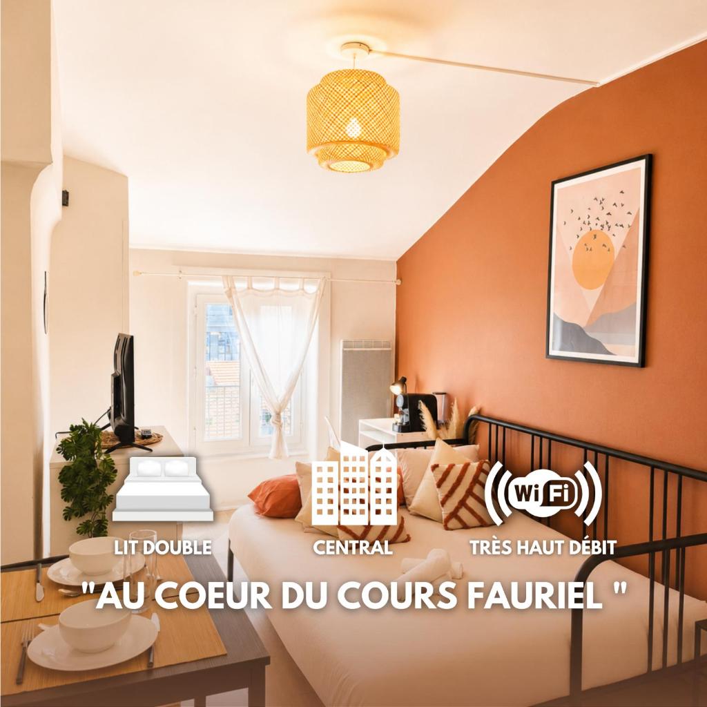 Le Fauriel Prestige - Studio chaleureux & élégant, Saint-Etienne