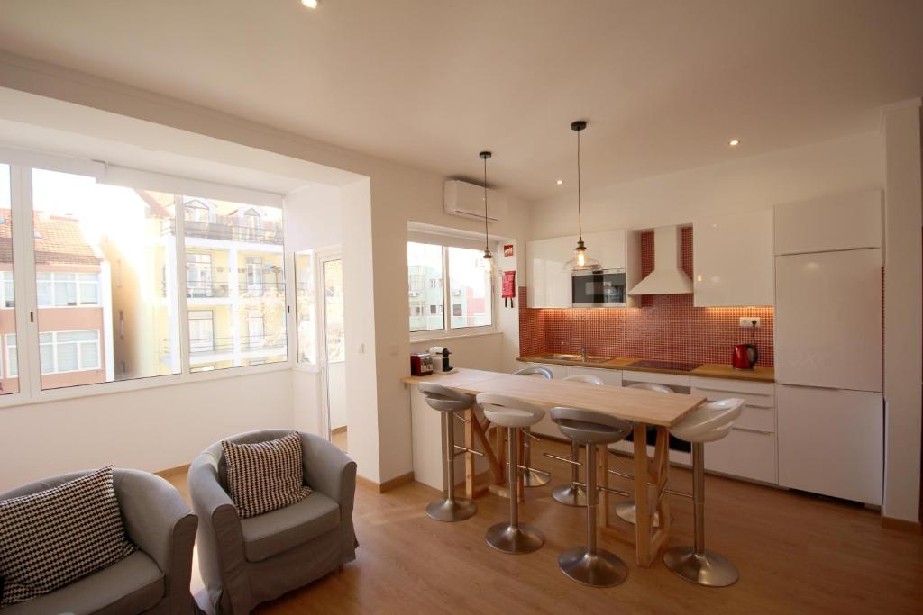 Апартаменты (Улучшенные апартаменты с 3 спальнями), Lisbon Domus 74 by amcf