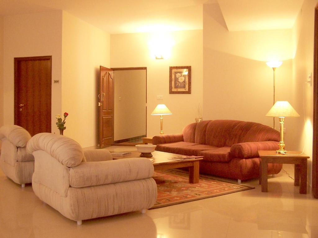 Апартаменты (Апартаменты с 3 спальнями), Sterling Living Space - Residency Road