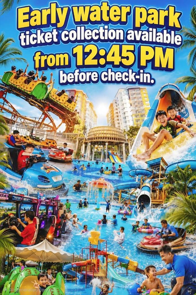 Melaka Town Area Top 1 Family Lovers Water Themepark Suites By GGM, Malacca