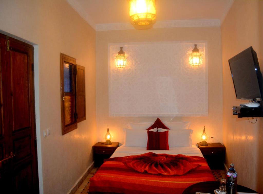 Двухместный (Двухместный номер Magenta LittleSon с 1 кроватью), Riad Ghali & SPA