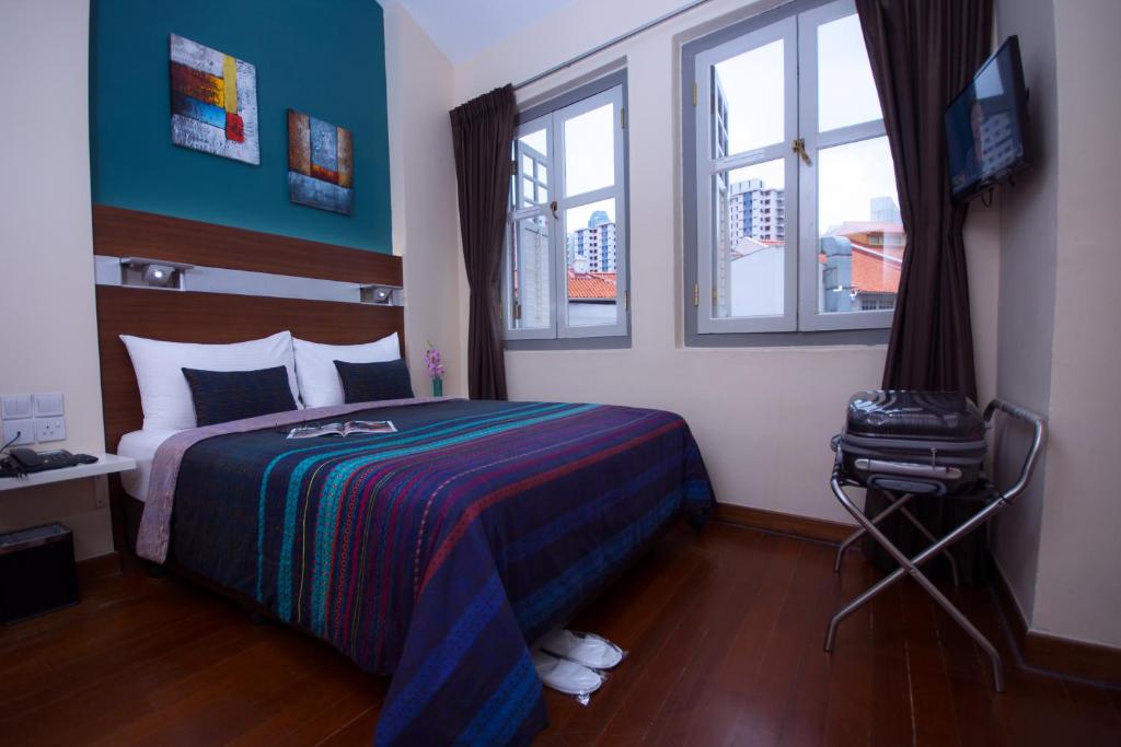 Двухместный (Двухместный номер Делюкс с 1 кроватью), The Keong Saik Hotel