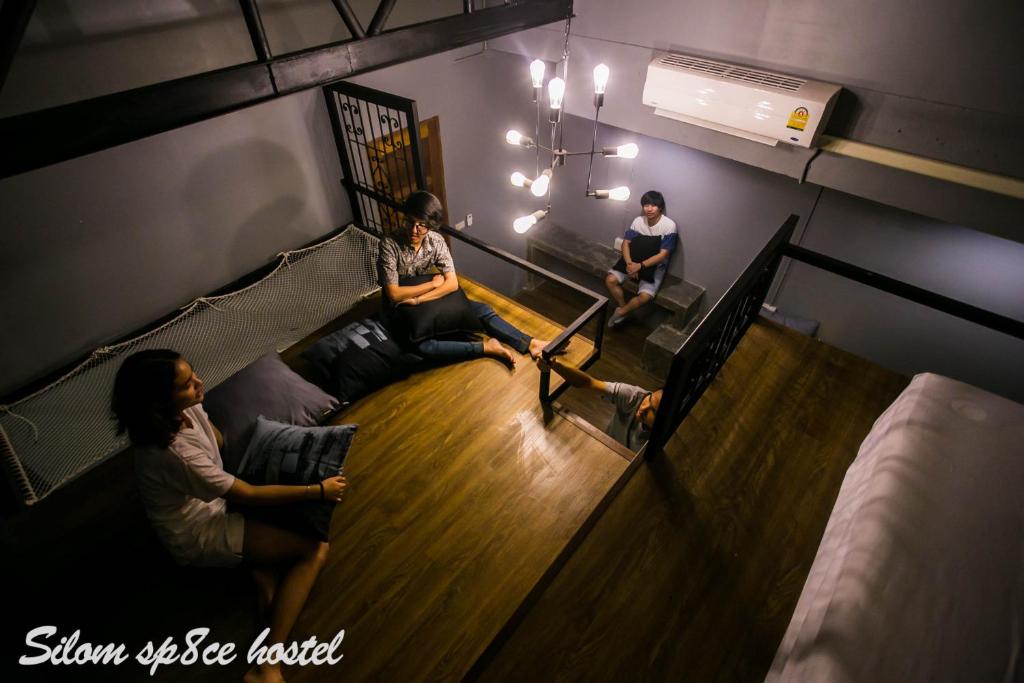 Четырехместный (Четырехместный номер), Silom Space Hostel