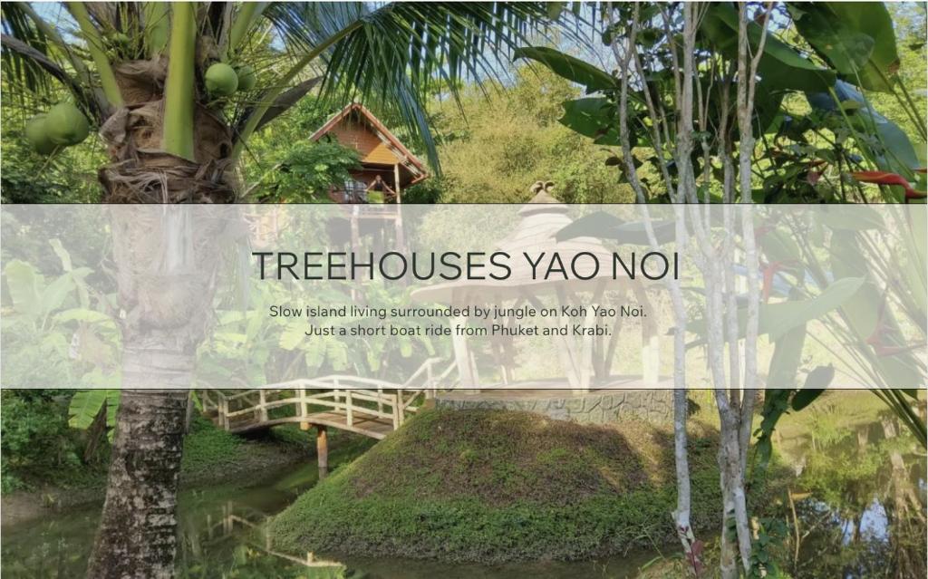 Treehouses Yao Noi - Tap to explore photos