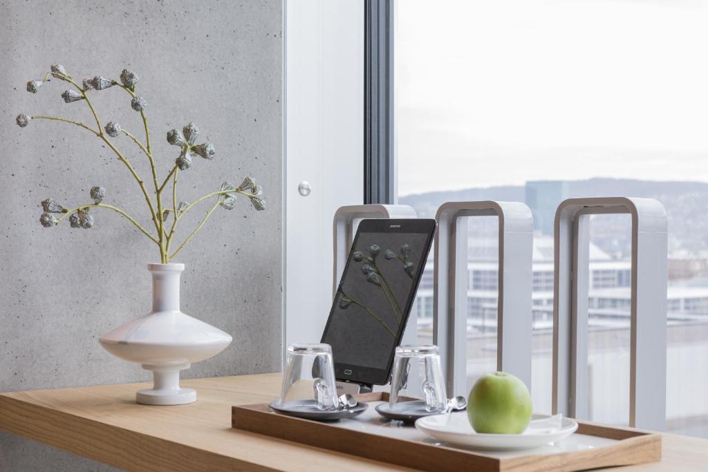 Двухместный (Угловой двухместный номер «Панорама» с 1 кроватью), Placid Hotel Design & Lifestyle Zurich