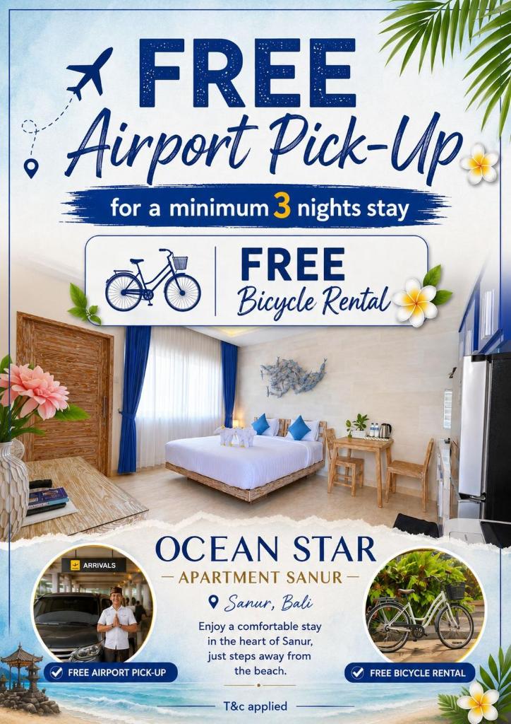 Ocean Star Apartment Sanur, Bali