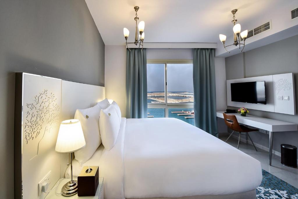 Апартаменты (Апартаменты с видом на море), Курортный отель Jannah Resort & Villas Ras El Khaimah