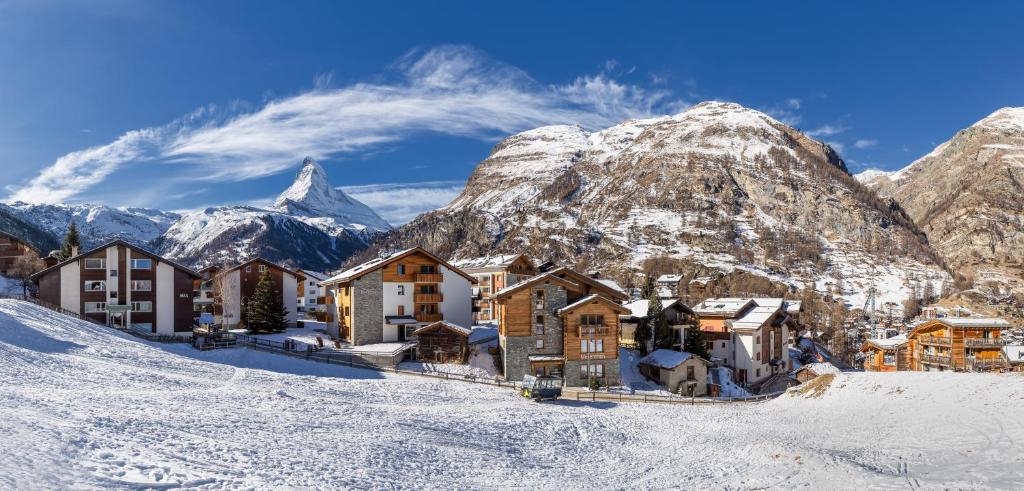 Haus Fleckstein Zermatt Wohnung Karibu photo 2