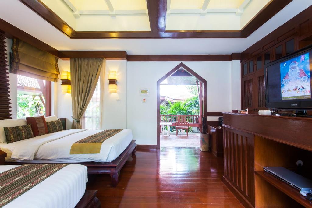 Вилла (Вилла Делюкс с собственным бассейном), Курортный отель Samui Buri Beach