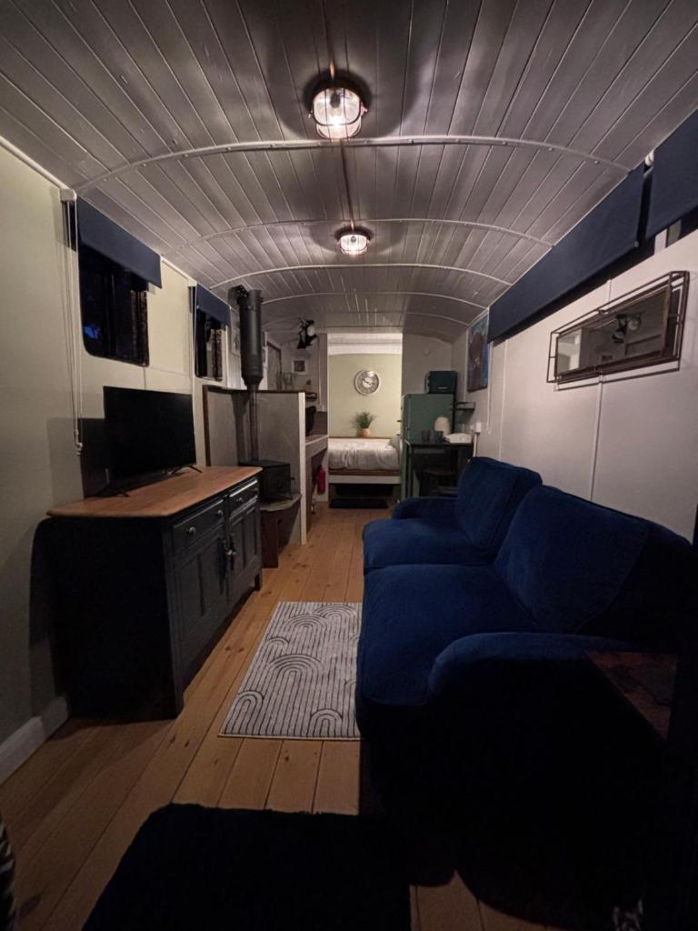 The Carriage Lorry at Tilleys Glamping - Tap to explore photos