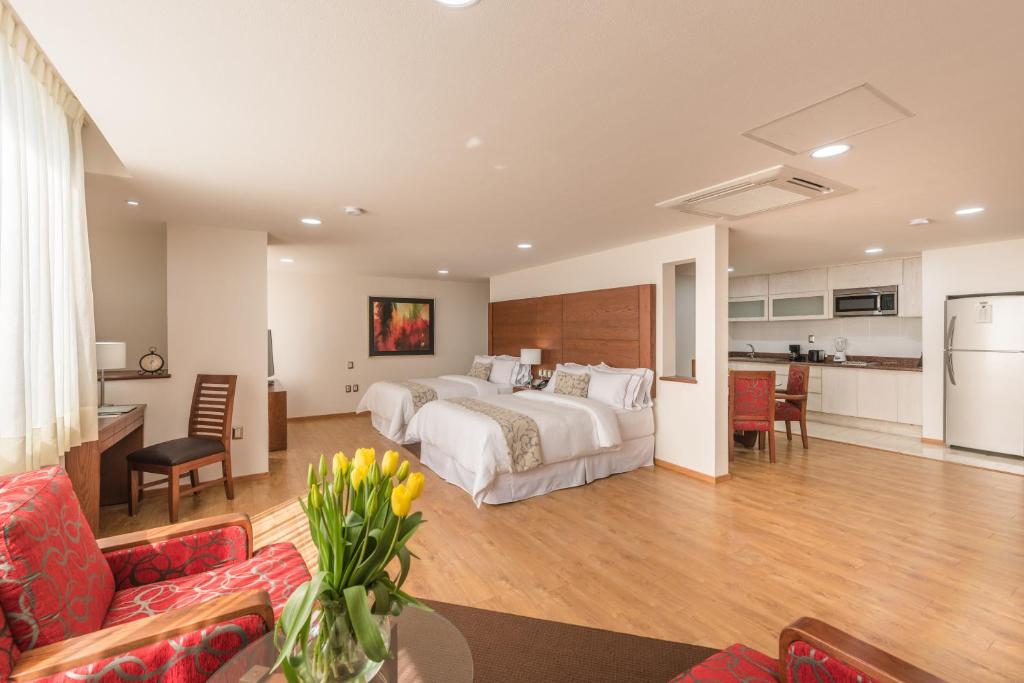 Апартаменты (Апартаменты в пентхаусе), Suites Perisur Apartamentos Amueblados