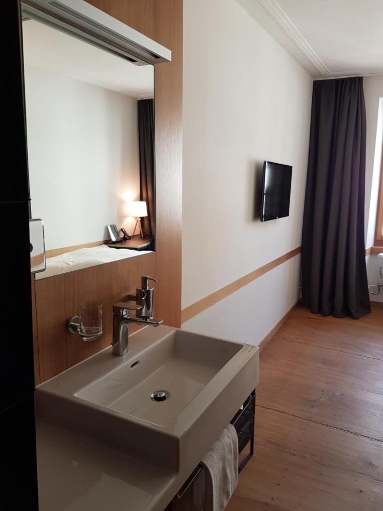 Одноместный (Одноместный номер с видом на город), East-West Riverside Hotel Basel