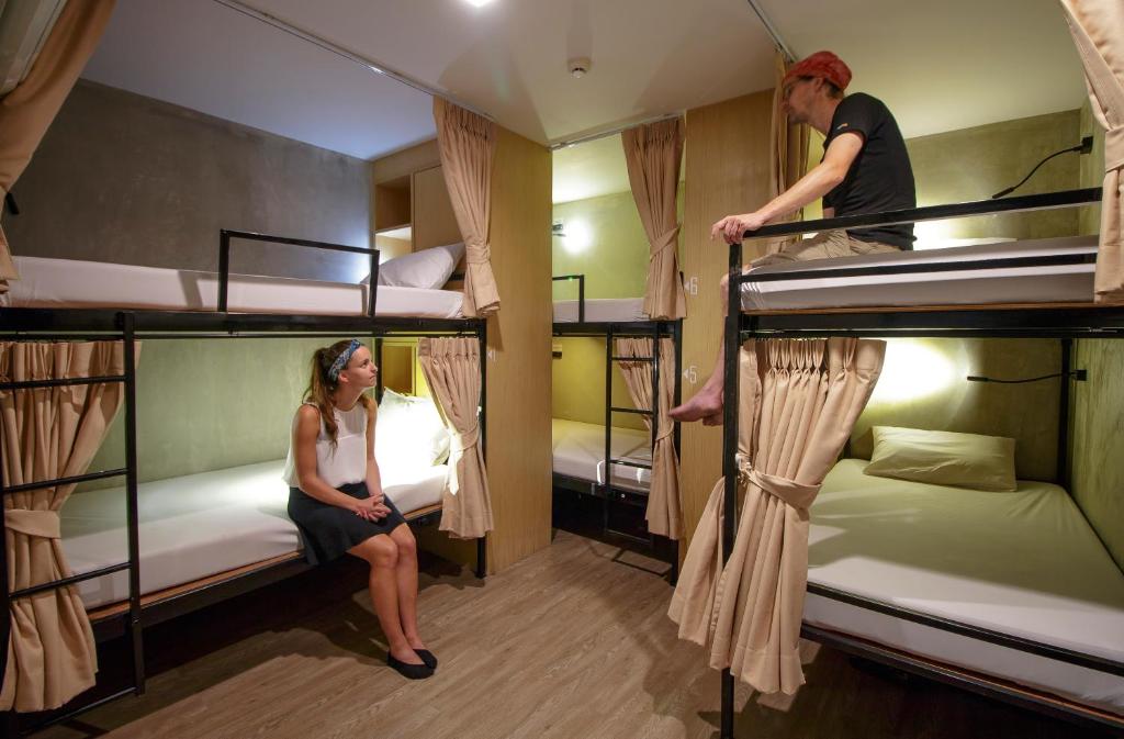 Номер (Кровать в общем 6-местном номере для мужчин и женщин), Cazz Hostel