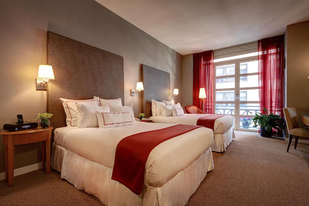 Четырехместный (Четырехместный номер с балконом), Hotel Giraffe by Library Hotel Collection