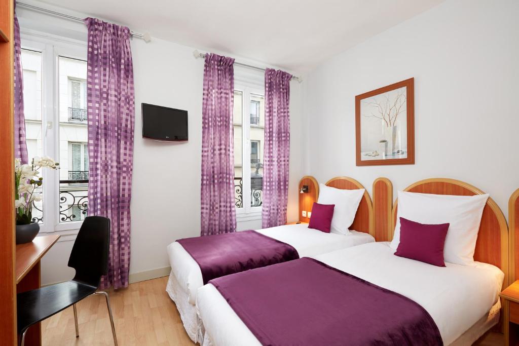 Двухместный (Двухместный номер с 2 отдельными кроватями), Hôtel Viator