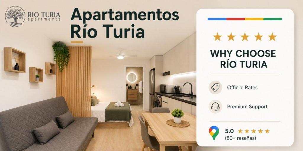 León - Central Apt - Turia Park by Río Turia Apartments - Tap to explore photos