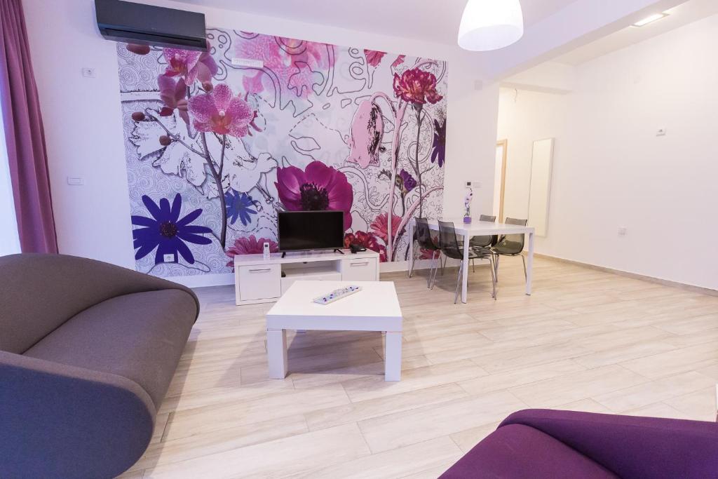 Апартаменты (Апартаменты с 1 спальней и балконом с видом на сад), Apart Hotel Sea Fort