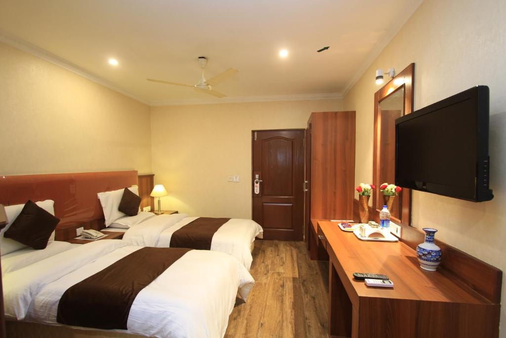 Двухместный (Двухместный номер Делюкс с 1 кроватью), Hotel Empire International Kormangala