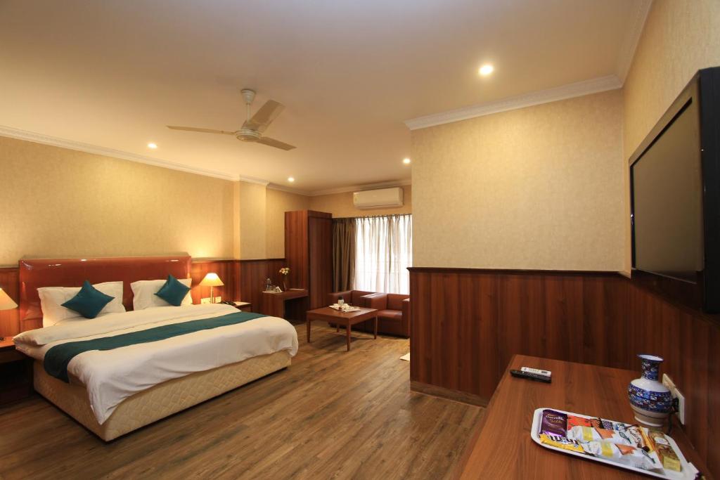 Двухместный (Двухместный номер Делюкс с 1 кроватью), Hotel Empire International Kormangala