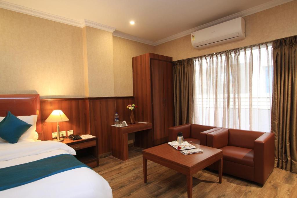Двухместный (Двухместный номер Делюкс с 1 кроватью), Hotel Empire International Kormangala