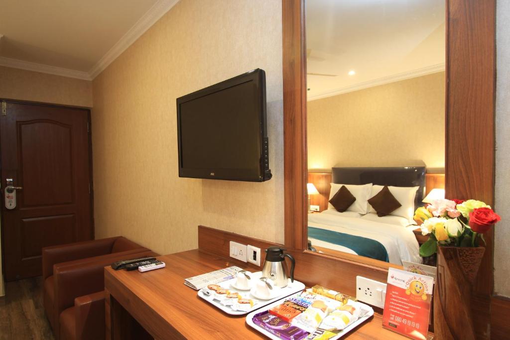 Двухместный (Двухместный номер Делюкс с 1 кроватью), Hotel Empire International Kormangala