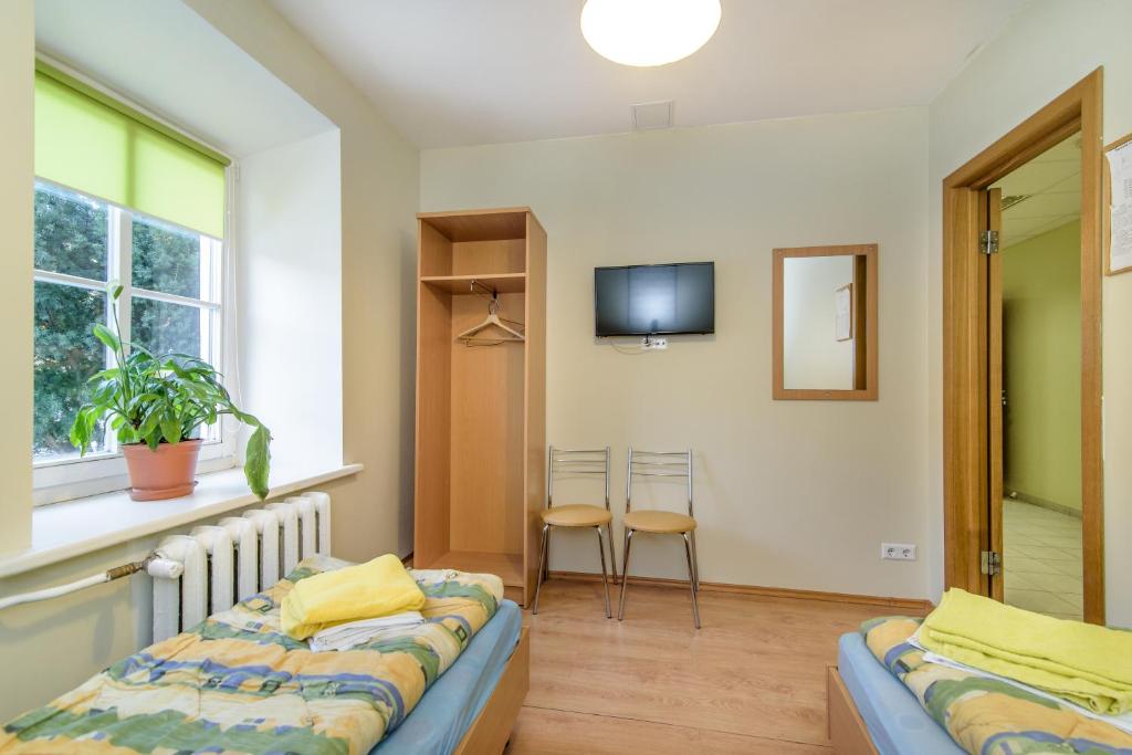 Одноместный (Бюджетный одноместный номер), Hostel Filaretai
