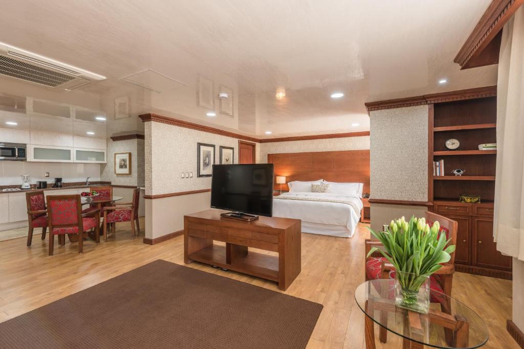 Апартаменты (Апартаменты в пентхаусе), Suites Perisur Apartamentos Amueblados