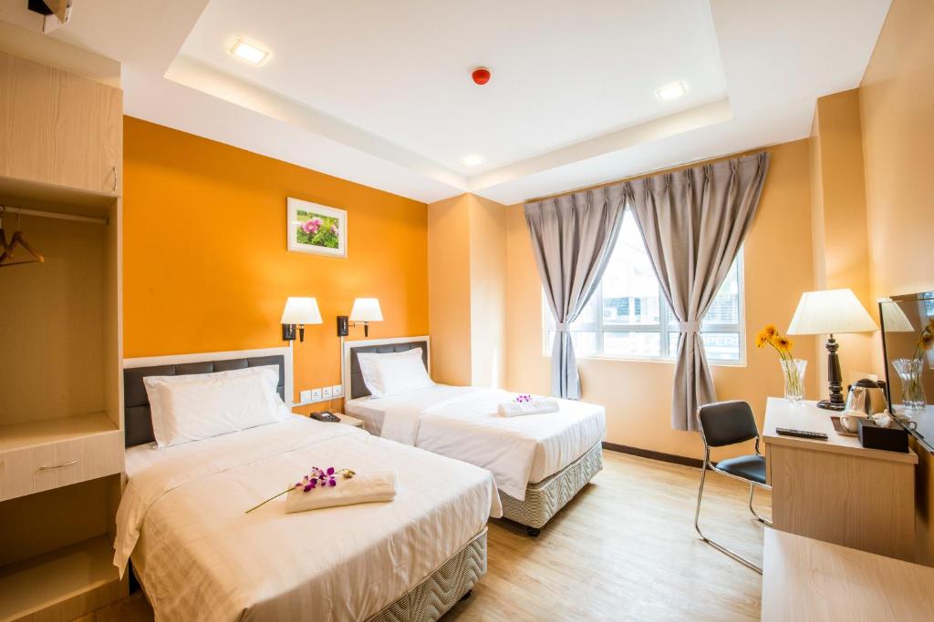 Двухместный (Двухместный номер с 2 отдельными кроватями), inHotel Inanam