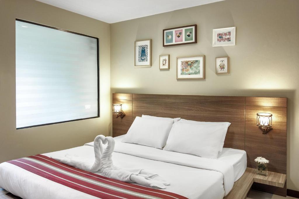 Двухместный (Двухместный номер Делюкс с 1 кроватью), Отель Diamond Residence Ratchada