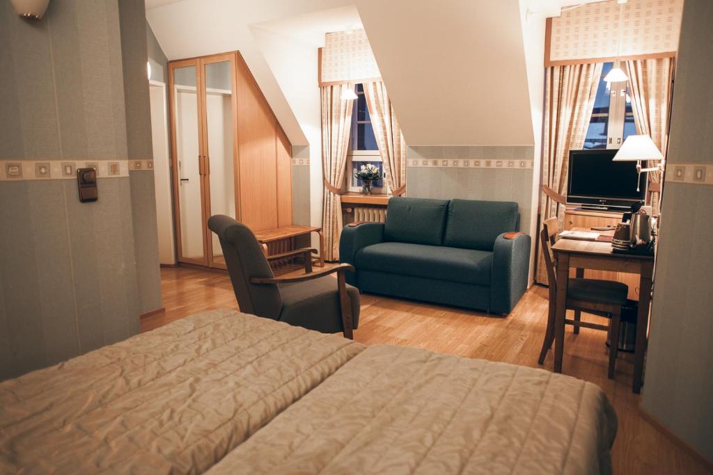 Двухместный (Двухместный номер «Комфорт» с 2 отдельными кроватями), Hotel Anna