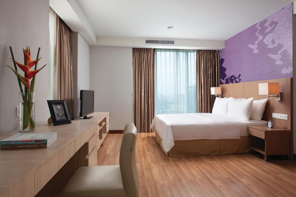 Апартаменты (Представительские апартаменты с 2 спальнями), Citadines Rasuna Jakarta