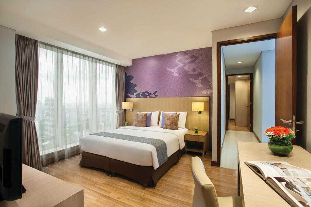 Апартаменты (Апартаменты Делюкс с 2 спальнями), Citadines Rasuna Jakarta