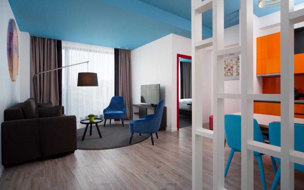 Апартаменты (Апартаменты с 1 спальней), Park Inn by Radisson Residence Riga Barona