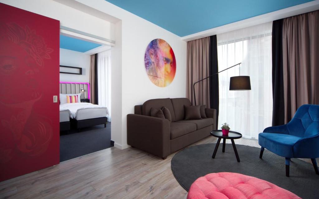 Апартаменты (Апартаменты с 1 спальней и террасой), Park Inn by Radisson Residence Riga Barona