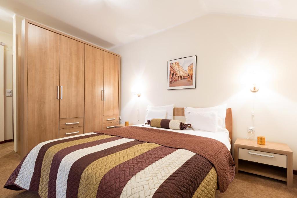Двухместный (Двухместный номер эконом-класса с 1 кроватью), Garni Hotel Villa Family