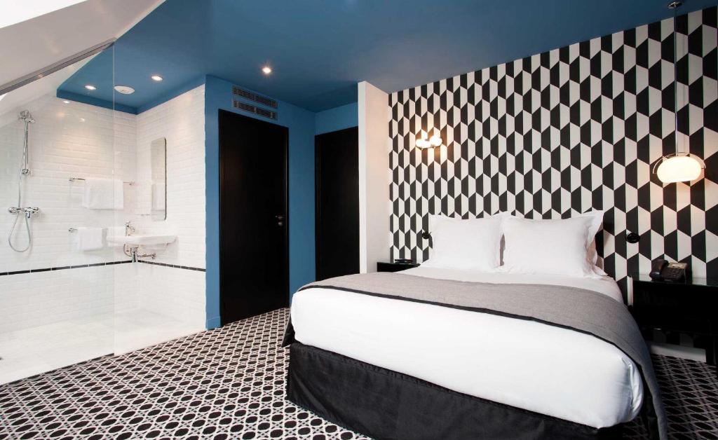 Двухместный (Двухместный номер с 1 кроватью и балконом), Hôtel Emile