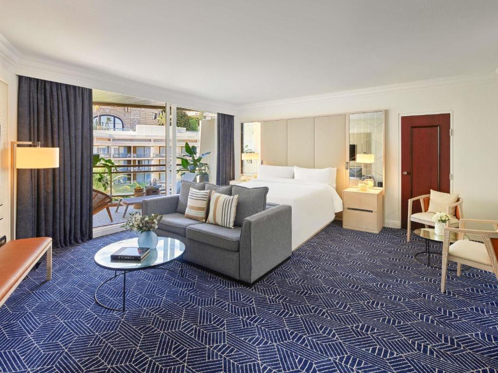 Fairmont Monte Carlo Room Type - Junior King Suite with Garden View with 1 King Bed Fairmont Monte Carlo Room Type - Junior King Suite with Garden View with 1 King Bed