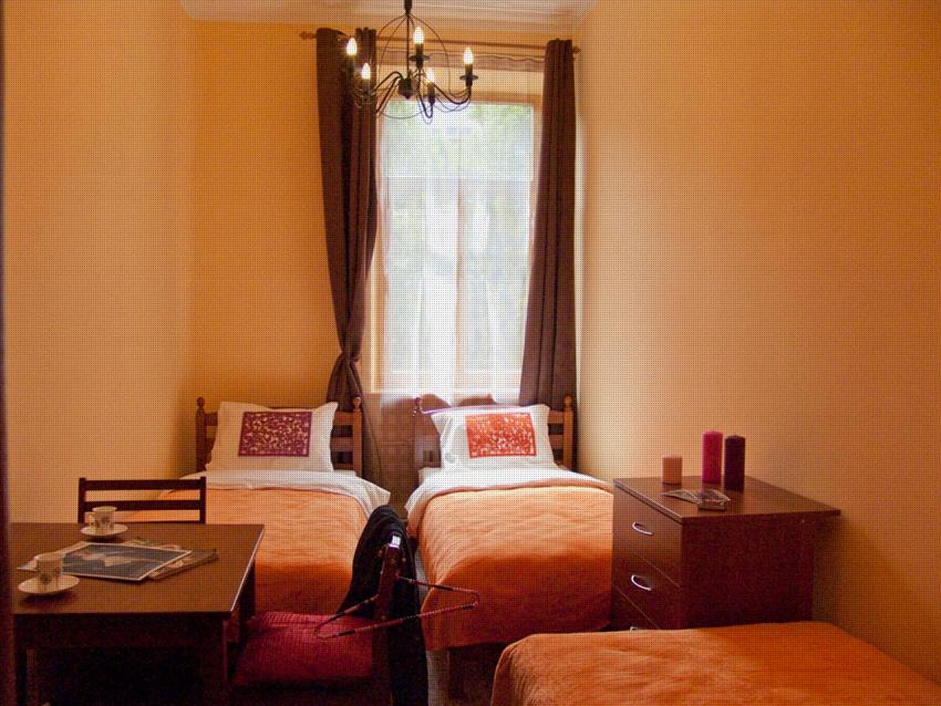 Двухместный (Двухместный номер Делюкс с 2 отдельными кроватями), Hostel Lux