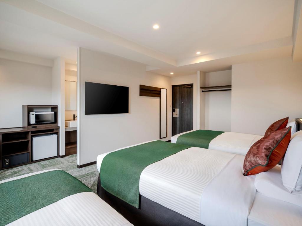 Hotel MyStays Asakusa Room Type - Renewal Superior Twin with Extra Bed - Non-Smoking Hotel MyStays Asakusa Room Type - Renewal Superior Twin with Extra Bed - Non-Smoking