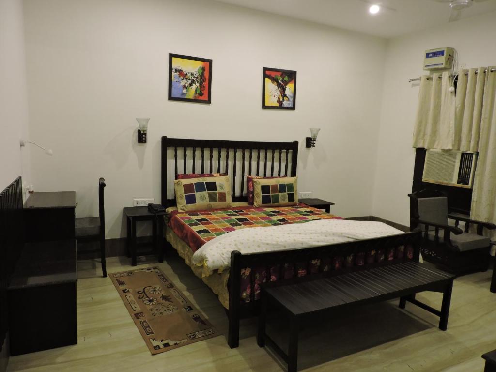 Двухместный (Deluxe Double Room with Balcony (Early check-in and late check-out, subject to availability)), Pearl of Taj Home Stay