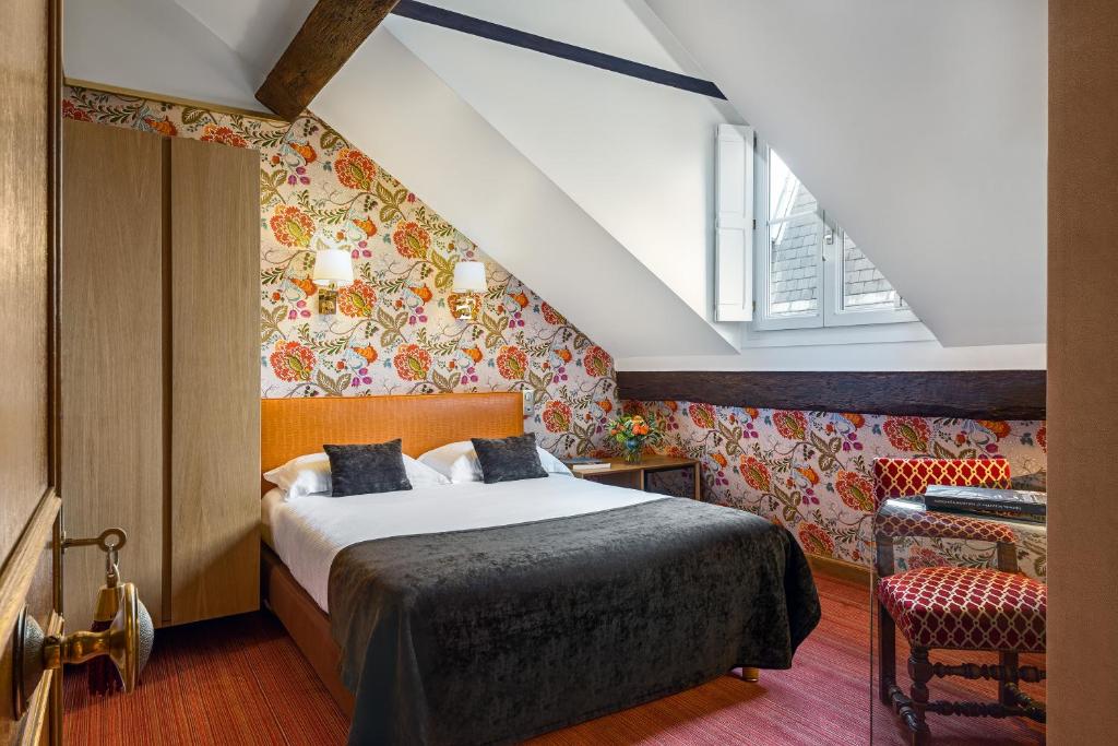 Двухместный (Классический двухместный номер с 1 кроватью), Hôtel Saint-Paul Rive-Gauche