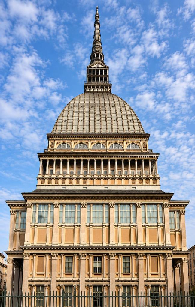 ComeCasa Mole Antonelliana view Terraced Attic, Turin