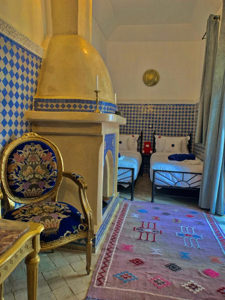 Riad ABBASSIA Marrakech Première - Authentic Medina Experience Room Type - Superior Twin Room
